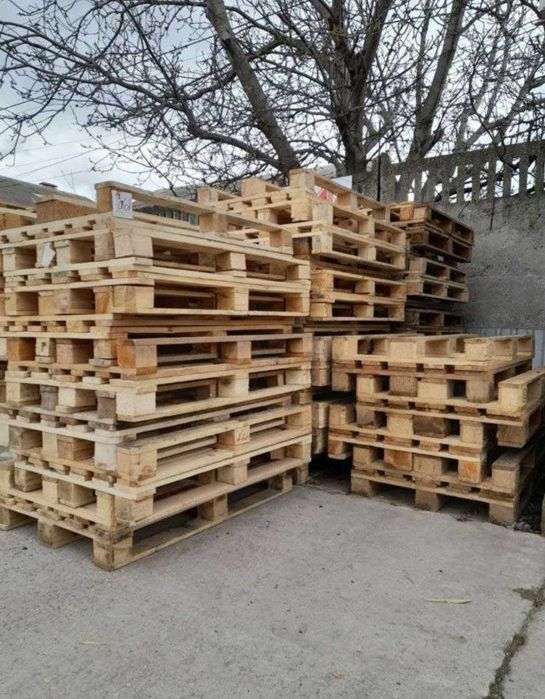 Дерев'яні піддони (палети) б/в ОПТОМ: європалети , надійність, сервіс.