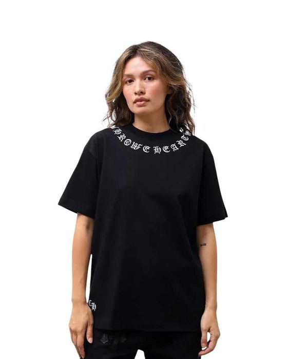 Футболка Chrome Hearts T-Shirt White \ Black модель CH121