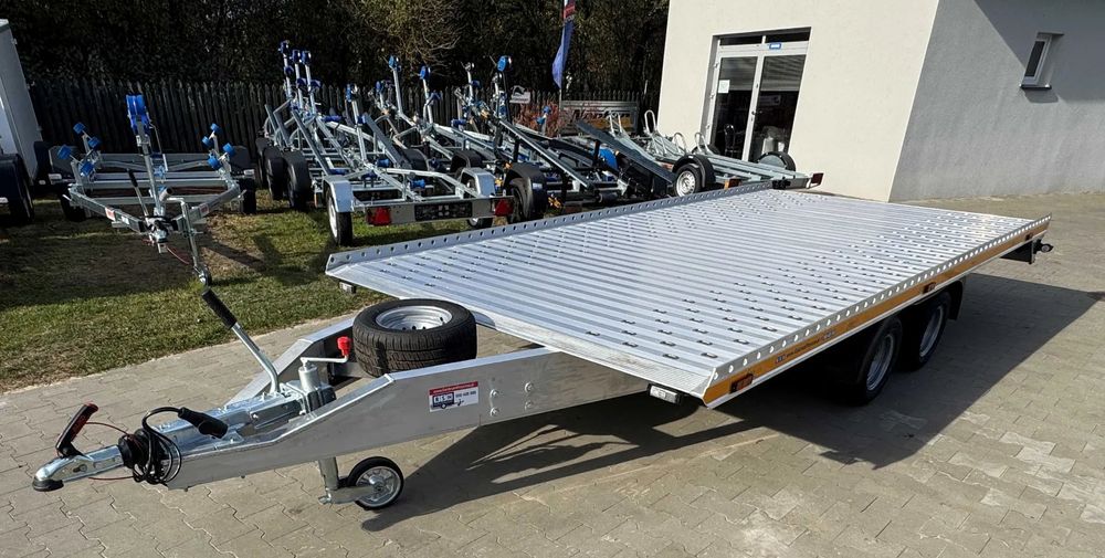 Gromex L2-2700-4,5  NOWA Laweta ALUMINIOWA GROMEX dł. 455cm x szer. 210cm DMC: 2700 kg