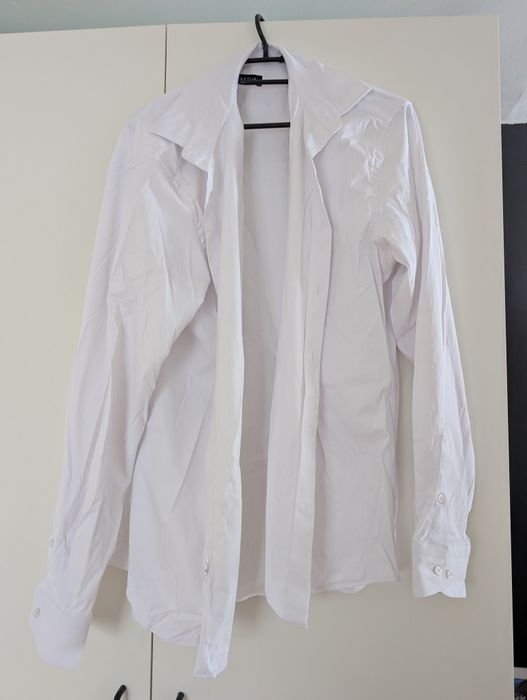 Biała elegancka  męska koszula VESTUS rozmiar 43 176 - 182 L