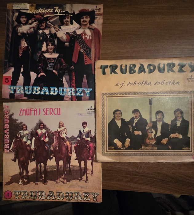 Płyty winylowe Trubadurzy – Zestaw 3 albumów (Będziesz Ty, Zaufaj serc