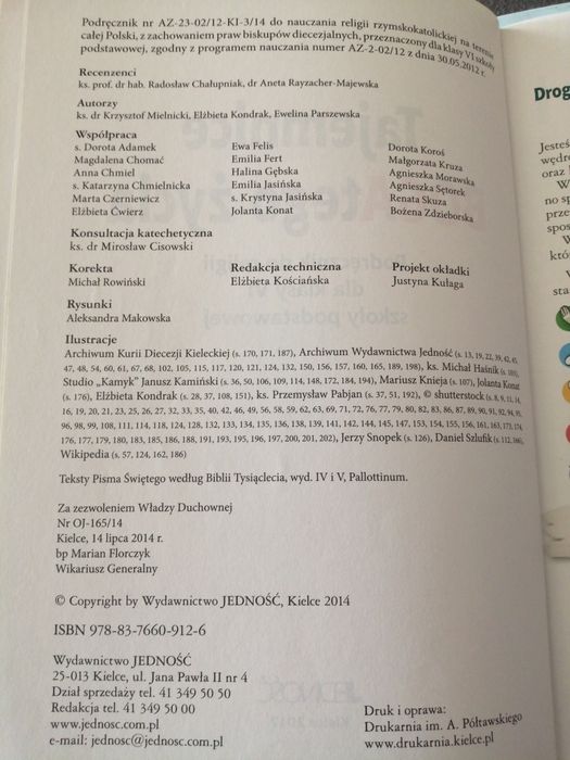 Podręcznik do religii 6