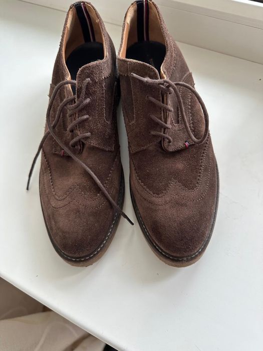 Черевики туфлі лофери Tommy Hilfiger як НОВІ натуральна шкіра/замш