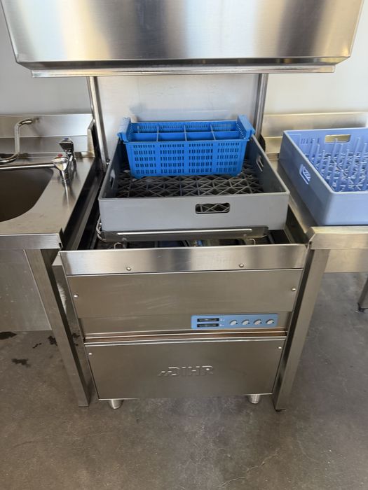 Maquina de lavar industrial mais linha de lavagem