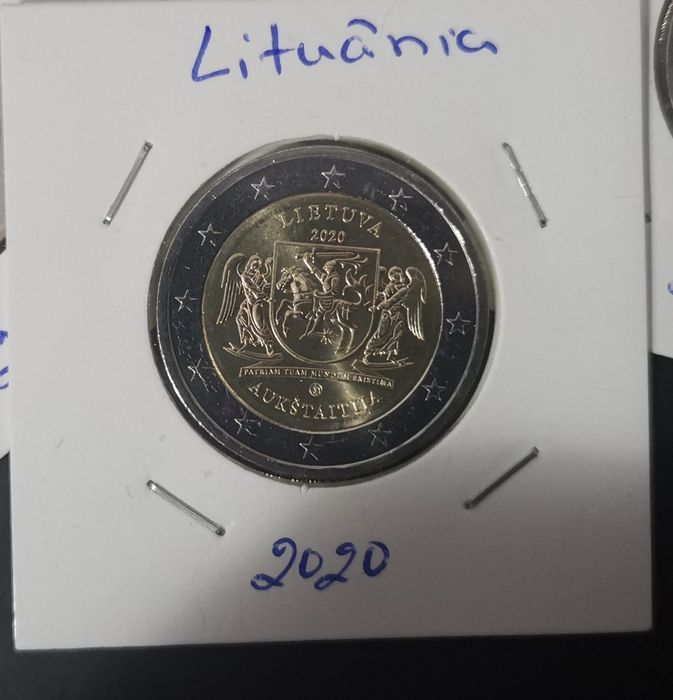 Moeda UNC 2€ Lituânia 2020
