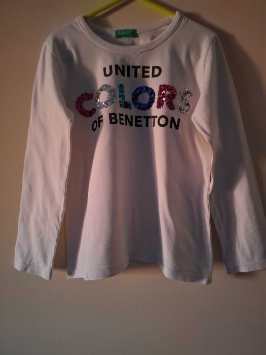T Shirt Manga Comprida Zara e United Colours Benetton T/6