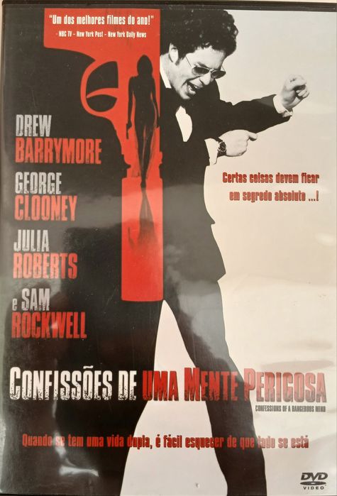 DVD Confissões de uma Mente Perigosa de George Clooney