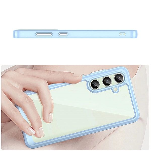 Etui silikonowe Outer Space Case z żelową ramką do Samsung Galaxy S24
