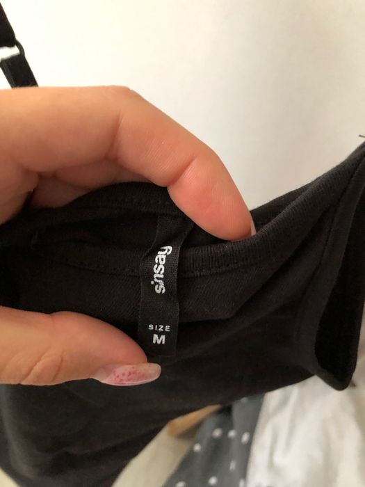 Sukienka czarna Sinsay