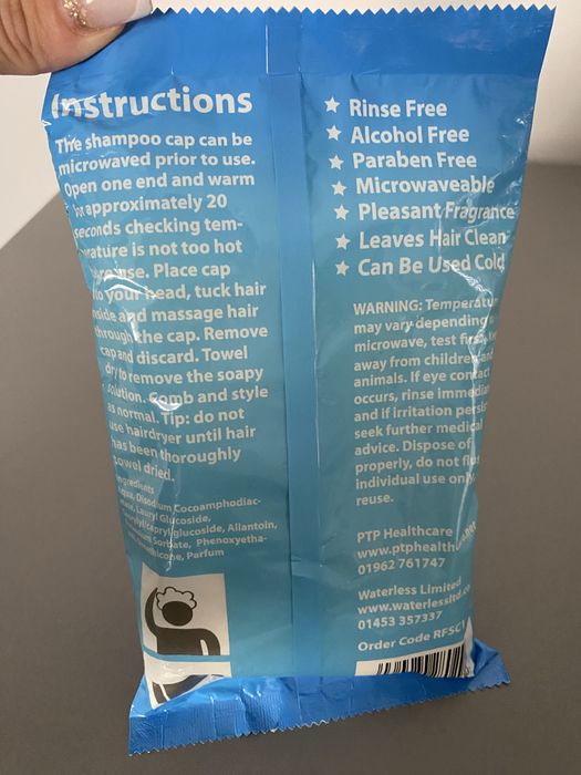 Szmpon w czepku Shampoo Cap