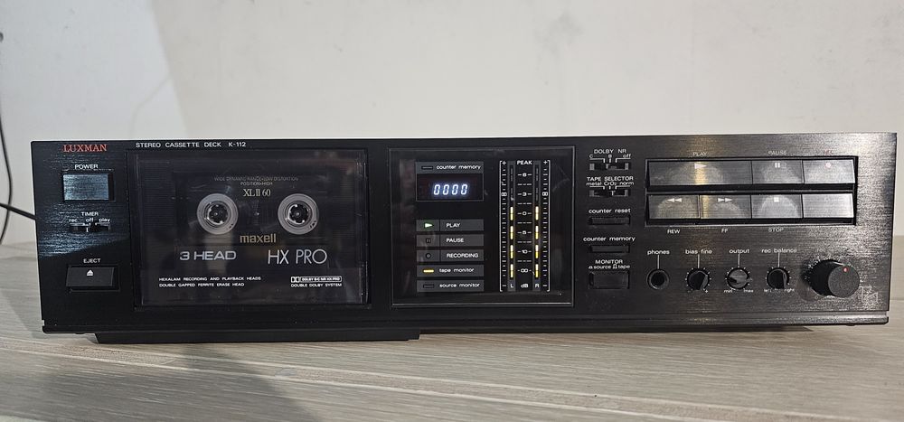 Magnetofon  Luxman K112 3 HEAD hi-end