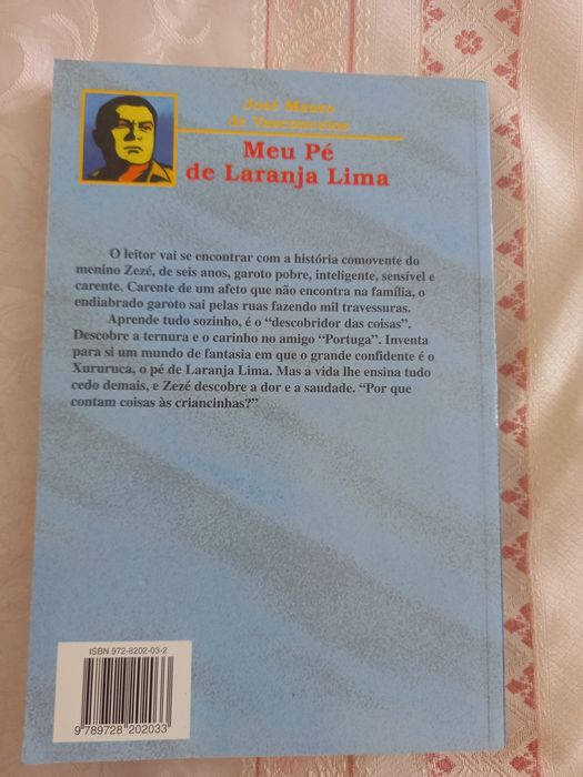 Livro - Meu pé de laranja lima - José Mauro de Vasconcelos