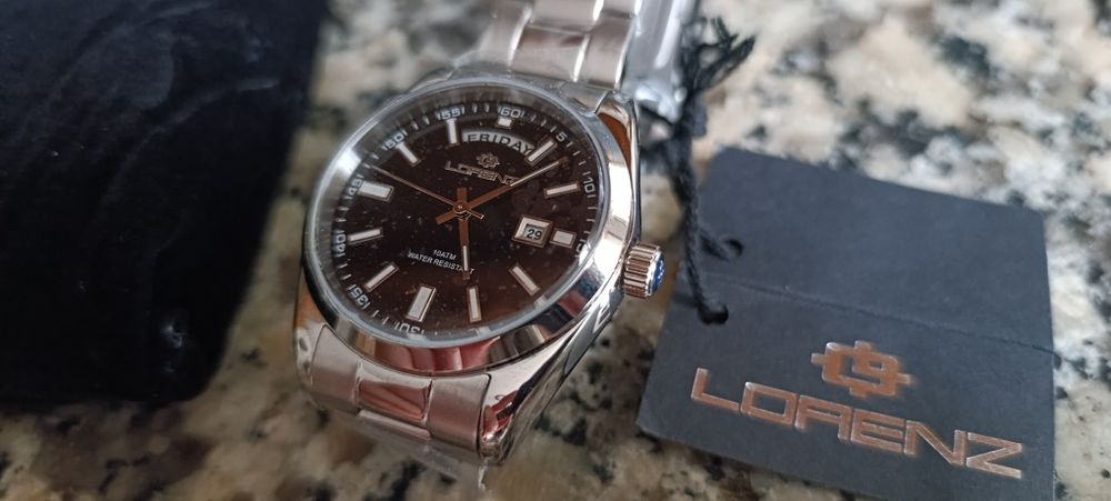 Relógio Lorenz Quartzo Novo