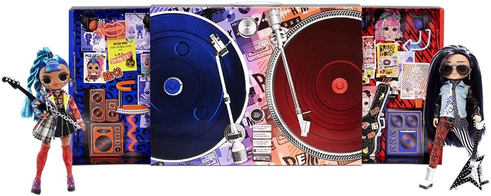 Ляльки ЛОЛ ОМГ Ремікс Дует Рокер Бой і Панк Ґрррл LOL Surprise OMG