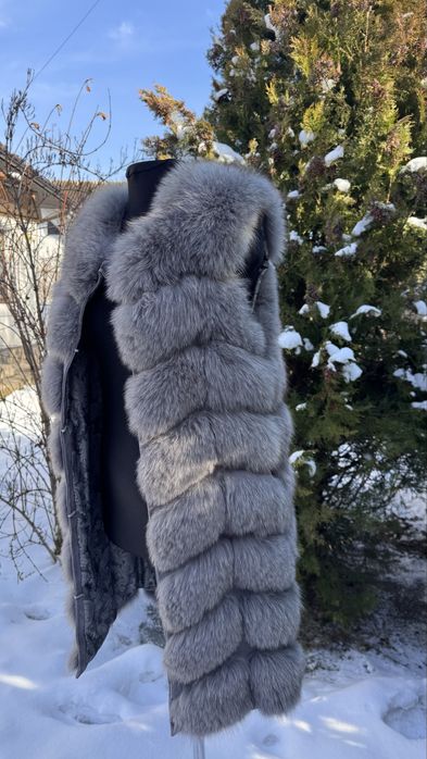 Норкова шуба та жилетки