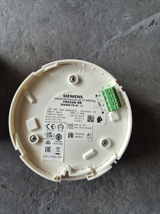 Sygnalizator optyczny Siemens FDS226-RR