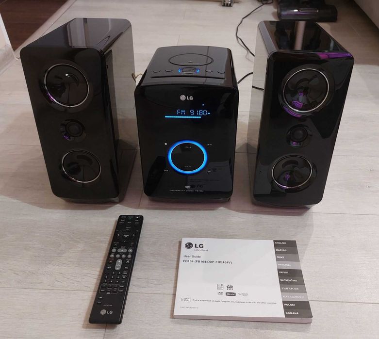 Wieża,DVD,MP3-LG FB164