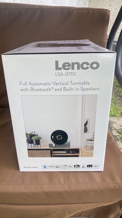 Новий на пломбах Проигрыватель винила Lenco LSA-071 Silver