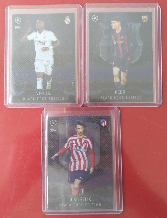 Set 9 cartas Match Attax 22/23 Black Edge Edition (Edição preta)