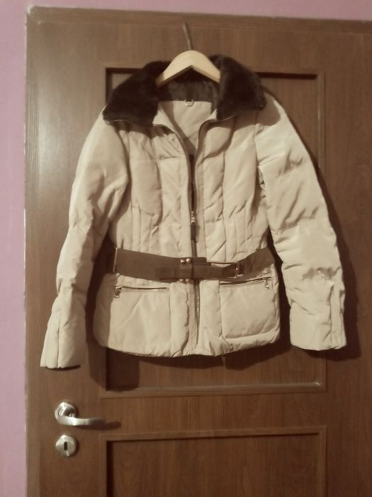 Kurtka Zara basic M bez braz krotka pasek