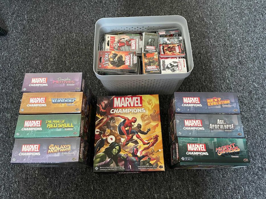 Marvel Champions LCG (EN) - Duży Zestaw - gra karciana