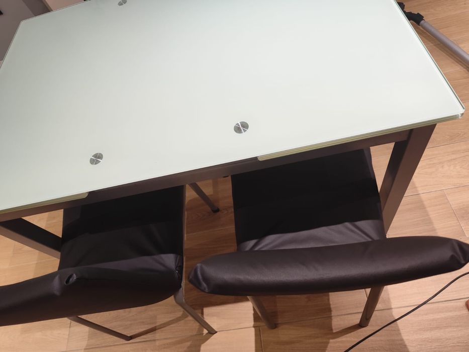 Mesa de cozinha de abrir