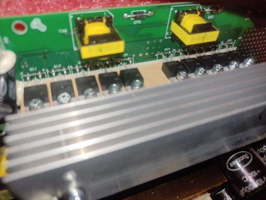 Силова плата гібридного інвертора Anern eco 6200 powmr daxtromn 6.2кВ