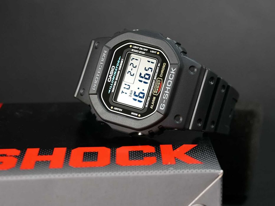 Casio DW-5600E-1V EL G-Shock (Original)