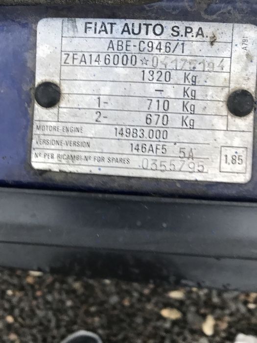 Фіат Уно 1.9 дизель