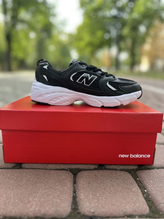 Кросівки New balance 530 black чорні ньюбеланс унісекс чоловічі жіночі