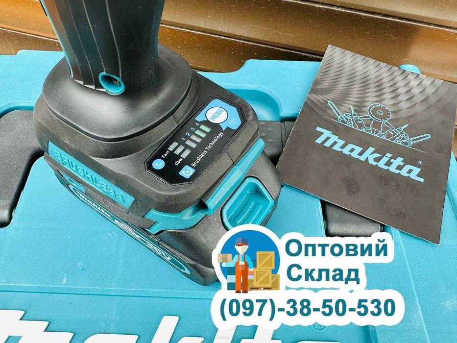 Гайкокрут Безщітковий Акумуляторний Makita DTW 500 BL Головка 1/2 36/6