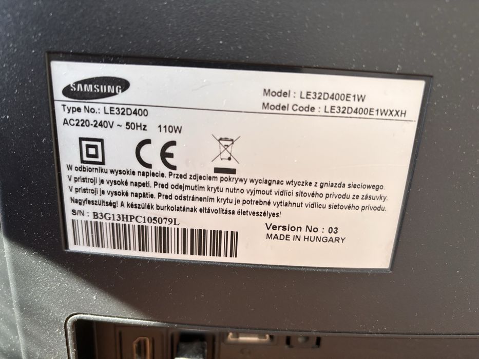 Telewizor Samsung 32”