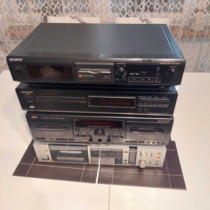 Segmenty Onkyo, Kenwood, JVC i wieża sony