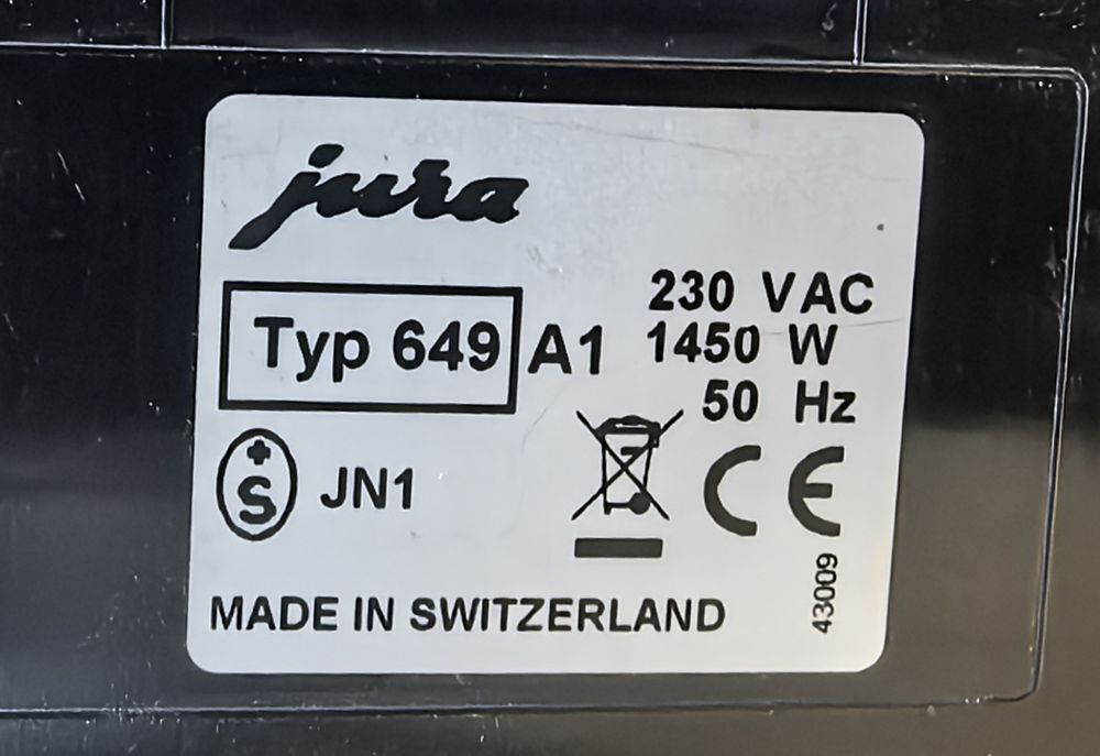 Кавова машина Jura Impressa XF70