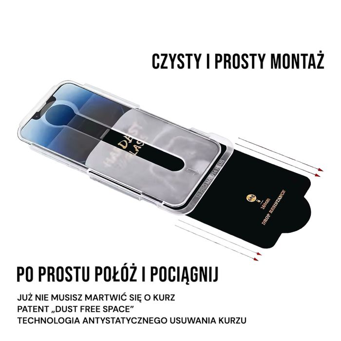 Szkło hartowane BRAVE BEAR iPhone 13 Przeźroczyste