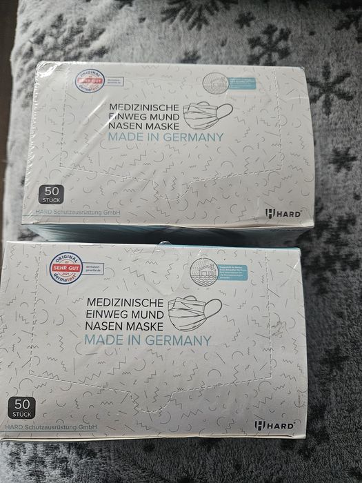Maski operacyjne, maseczki