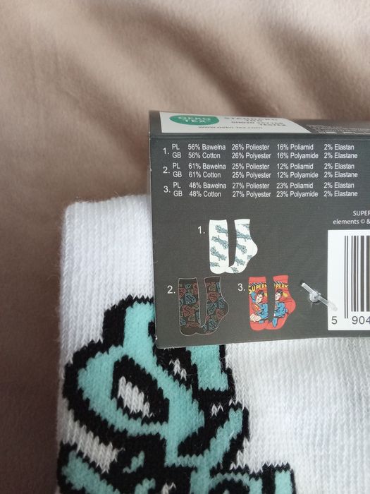 Skarpetki Superman 43-45