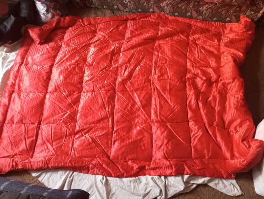 Одеяло пуховое перина Пух перо большое 205*145см СССР