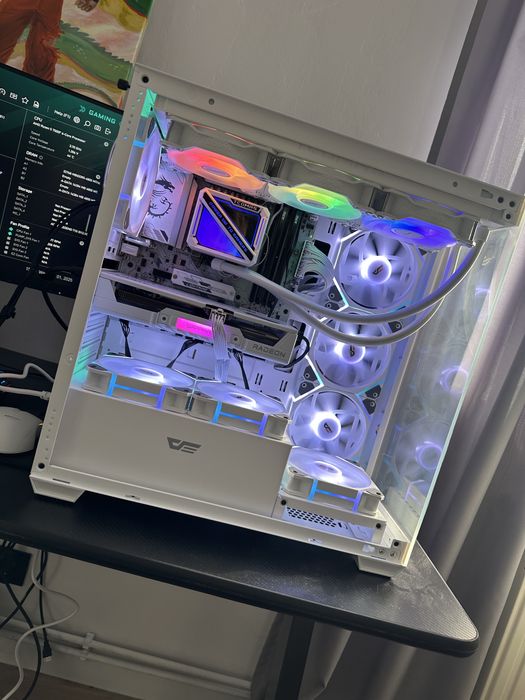 Komputer Gamingowy BIAŁY AM5 | 32GB DDR5 | RX 9060 XT 16GB