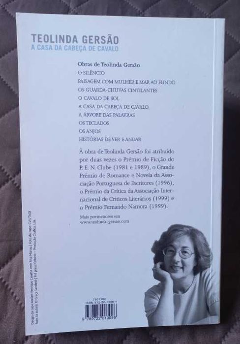A Casa da Cabeça de Cavalo - Teolinda Gersão
