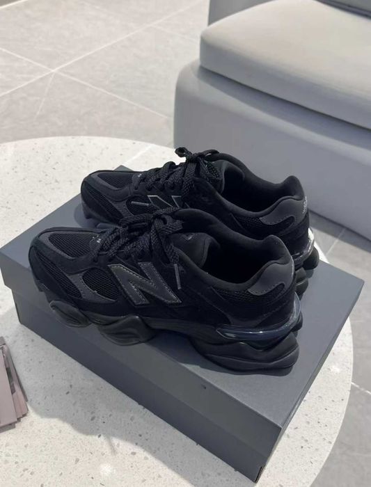 New Balance 9060 Triple Black Suede BPM R.42