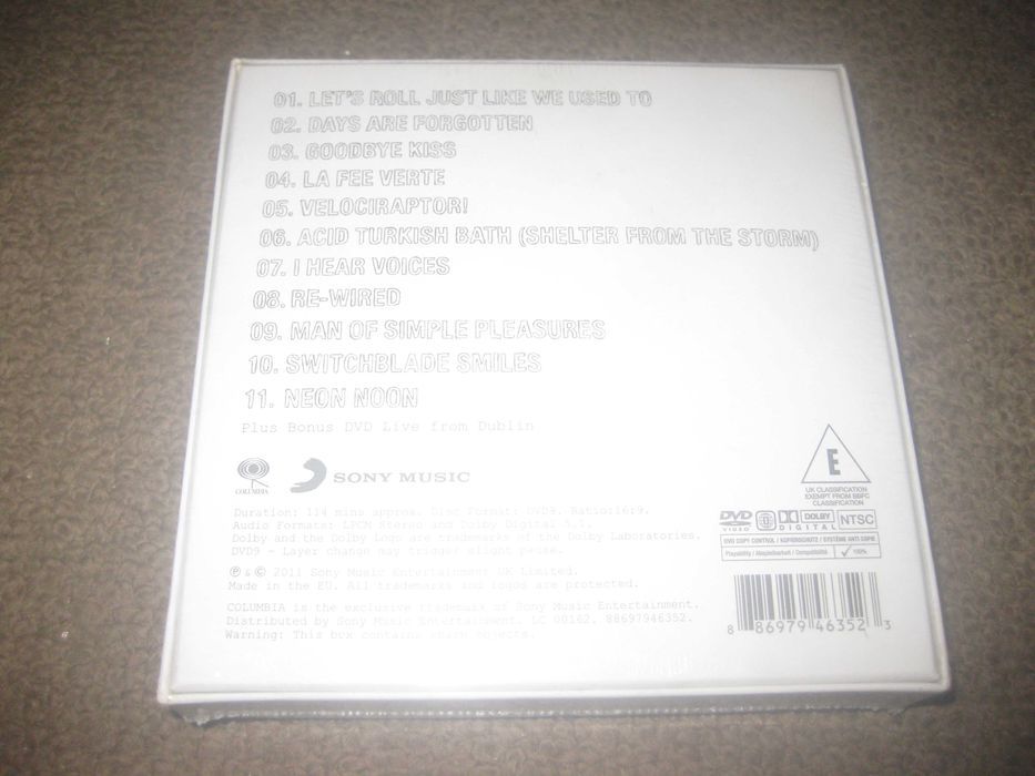 CD+DVD dos Kasabian "Velociraptor!" Box Set e Limited Edition/Selado!