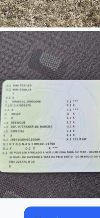 Atrelado para Barcos ate 7 metros