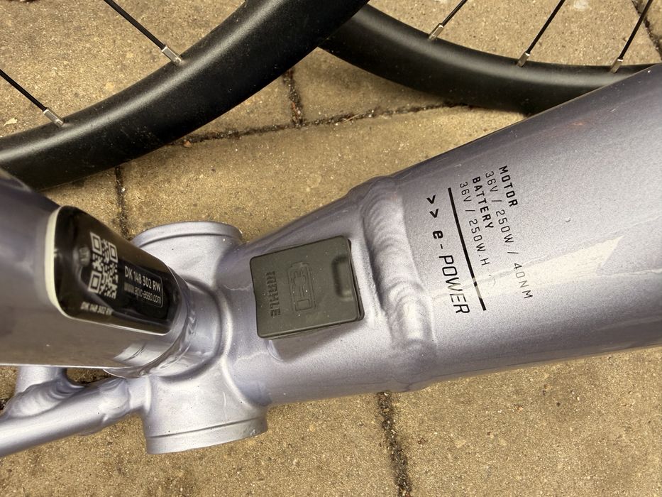 Frameset elektryczny gravel  Van Rysel E-EDR AF