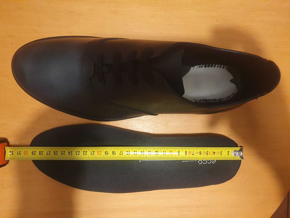 Buty skórzane sneakersy Ecco Travel M Derby  45 EU 28,5 CM