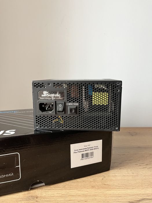 Блок живлення Seasonic Focus Plus Platinum 850W (SSR-850PX)
