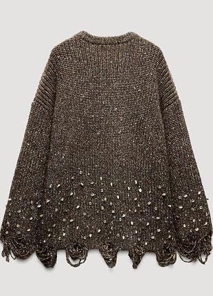 Светр вʼязаний zara зара