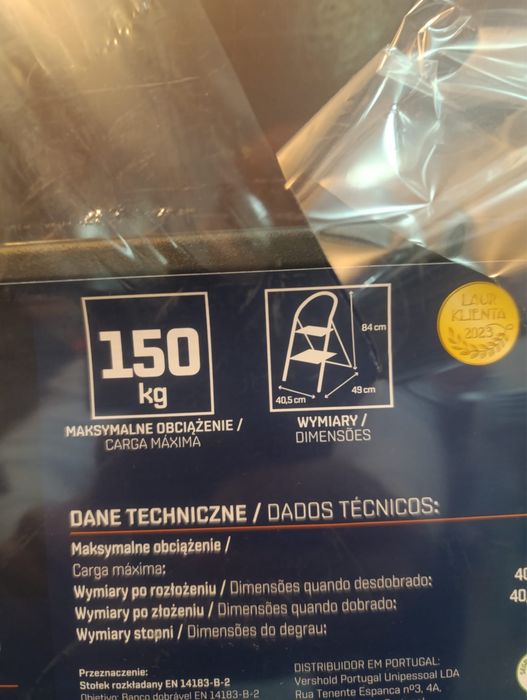 Drabinka dwustopniowa marki NITEO nowa