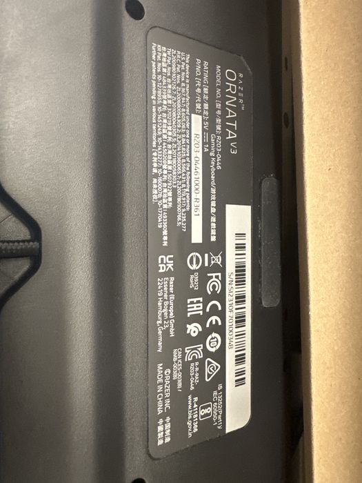 Teclado gaming razer