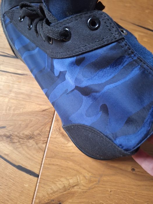 Trampki za kostkę ala converse granatowe- moro roz. 44 Reserverd nowe